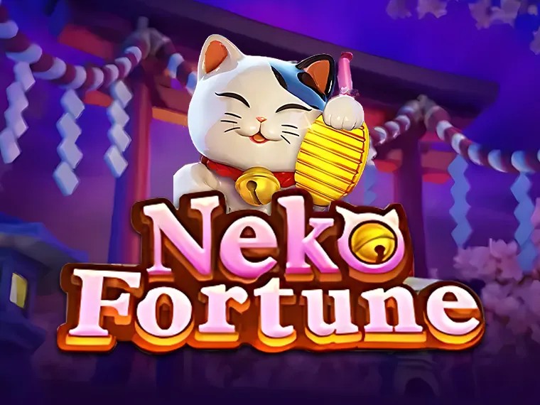 Слот Neko Fortune с котом-талисманом удачи в японском стиле