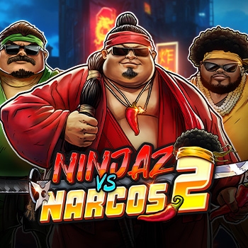 Слот Ninjaz vs Narcos 2 с персонажами уличной тематики