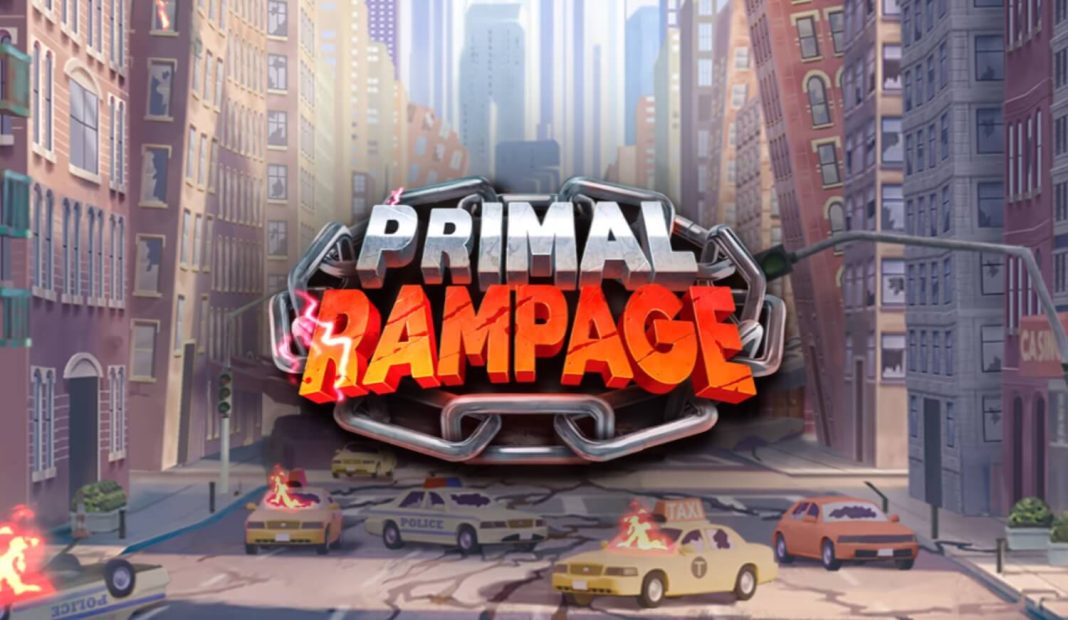 Слот Primal Rampage с разрушением городских улиц